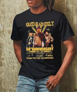 Official The Good, The Bad And The Ugly 58th Anniversary 1966 2024 Thank You For The Memories T Shirt