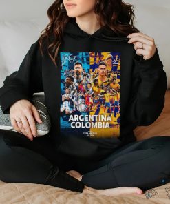 Official The Grand Final Of The Conmebol Copa America USA 2024 Is Set Argentina Vs Colombia shirt