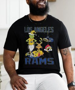 Official The Grinch And Dog Los Angeles Rams Christmas 2023 Shirt