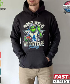 Official The Grinch Dallas Cowboys Nobody Likes Us We Don’t Care Christmas Shirt