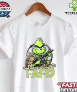 Official The Grinch Fafo Merry Christmas Shirt
