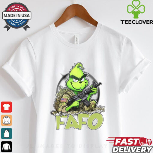 Official The Grinch Fafo Merry Christmas Shirt