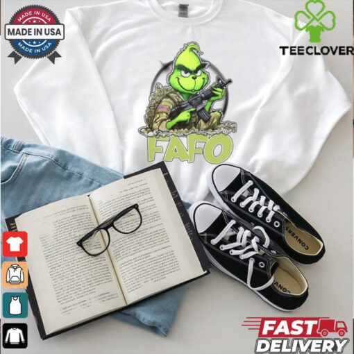 Official The Grinch Fafo Merry Christmas Shirt