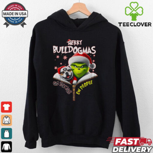 Official The Grinch Georgia Bulldogs Merry Dulldogmas Go Dawgs Christmas Shirt