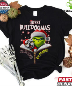 Official The Grinch Georgia Bulldogs Merry Dulldogmas Go Dawgs Christmas Shirt