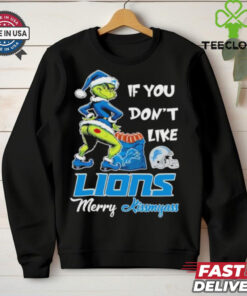 Official The Grinch If You Don’t Like Lions Merry Kissmyass shirt