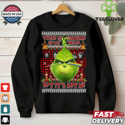 Official The Grinch Pink Floyd There Is Someone In My Head But It’s Not Me Ugly Christmas 2024 Shirt