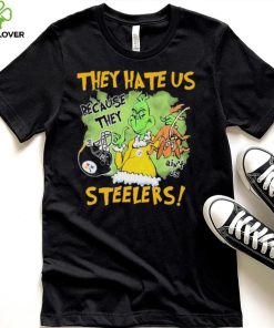 Official The Grinch They Hate Us Because Ain’t Us Steelers Shirt