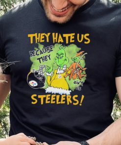 Official The Grinch They Hate Us Because Ain’t Us Steelers Shirt