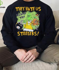 Official The Grinch They Hate Us Because Ain’t Us Steelers Shirt