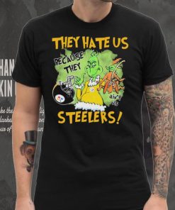 Official The Grinch They Hate Us Because Ain’t Us Steelers Shirt