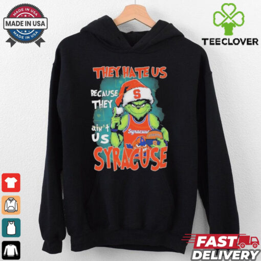 Official The Grinch They Hate Us Because They Ain’t Us Syracuse Orange shirt