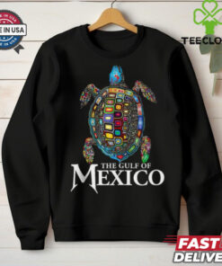 Official The Gulf Of Mexico Mexican Souvenir Sea Turtle T shirts