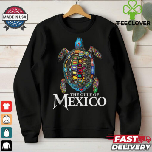 Official The Gulf Of Mexico Mexican Souvenir Sea Turtle T shirts