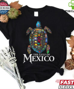 Official The Gulf Of Mexico Mexican Souvenir Sea Turtle T shirts