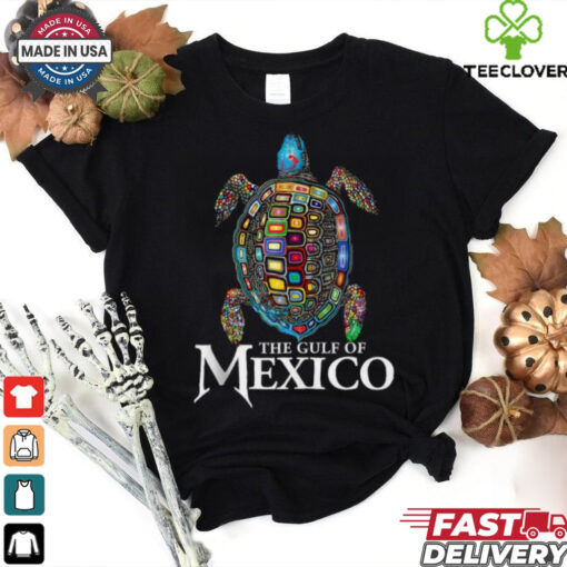 Official The Gulf Of Mexico Mexican Souvenir Sea Turtle T shirts