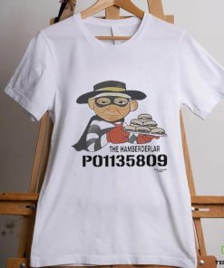 Official The Hamberderlar P01135809 Trump Mugshot Shirt