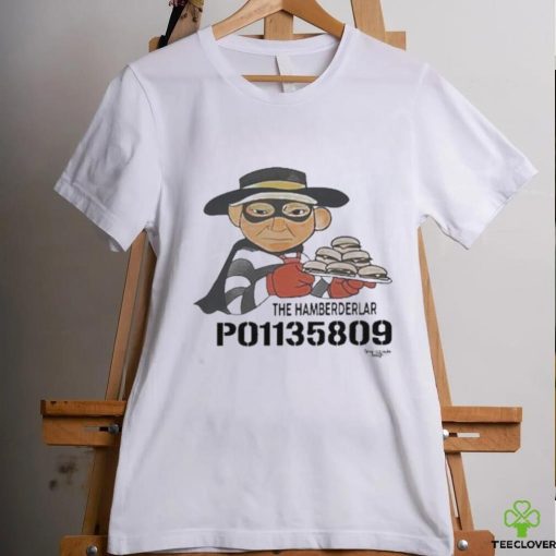 Official The Hamberderlar P01135809 Trump Mugshot Shirt