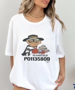 Official The Hamberderlar P01135809 Trump Mugshot Shirt