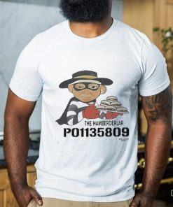 Official The Hamberderlar P01135809 Trump Mugshot Shirt