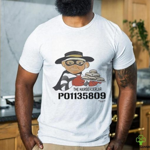 Official The Hamberderlar P01135809 Trump Mugshot Shirt