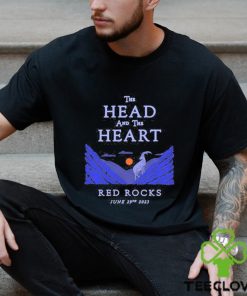 Official The Head And The Heart 2023 Red Rocks Shirt