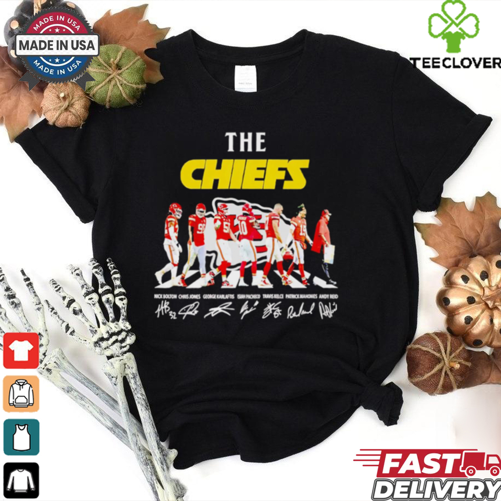 Official The Kansas City Chiefs abbey road signature shirt Official The Kansas City Chiefs abbey road signature shirt