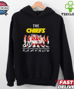 Official The Kansas City Chiefs abbey road signature shirt