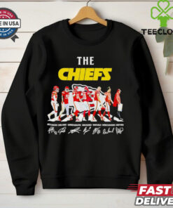 Official The Kansas City Chiefs abbey road signature shirt