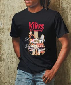 Official The Kinks 60th Anniversary Collection Signatures shirt