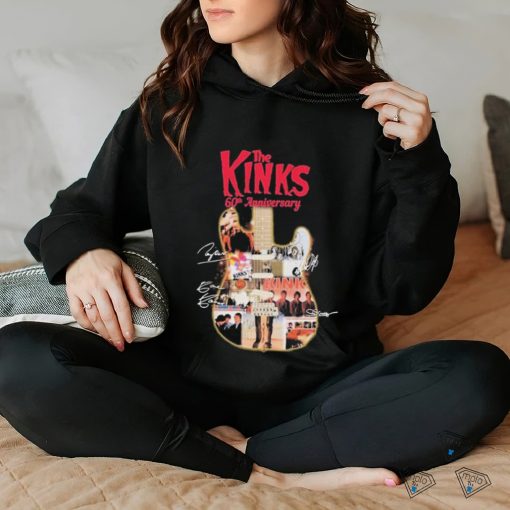 Official The Kinks 60th Anniversary Collection Signatures hoodie, sweater, longsleeve, shirt v-neck, t-shirt