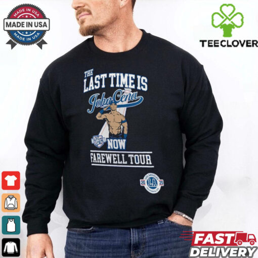 Official The Last Times Is John Cena Now Farewell Tour 2025 Los Angeles t shirt