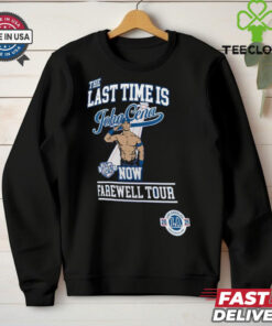 Official The Last Time Is John Cena Now Farewell Tour 2025 Los Angeles T-shirt, limited edition design, unisex fit, John Cena fan gear, farewell tour event shirt.