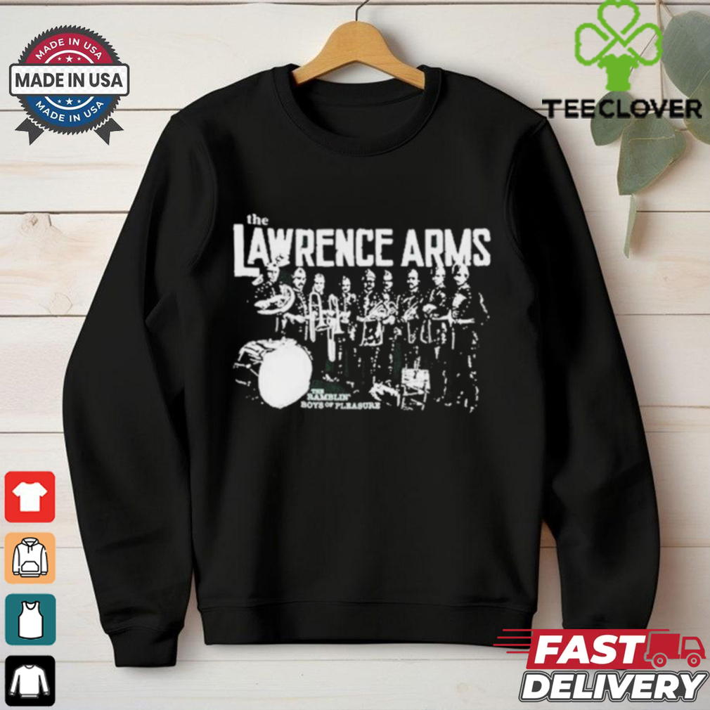 Official The Lawrence Arms Ramblin’ Boys Of Pleasure T Shirt Official The Lawrence Arms Ramblin’ Boys Of Pleasure T Shirt