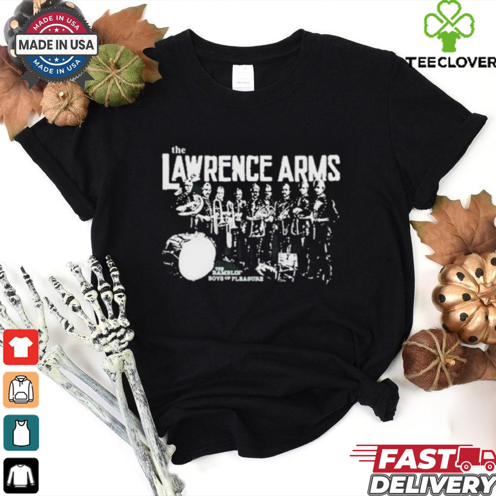 Official The Lawrence Arms Ramblin’ Boys Of Pleasure T Shirt Official The Lawrence Arms Ramblin’ Boys Of Pleasure T Shirt