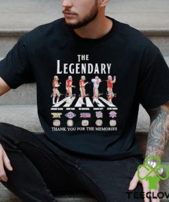 Official The Legendary Abbey Road Thank You For The Memories Signatures Shirt