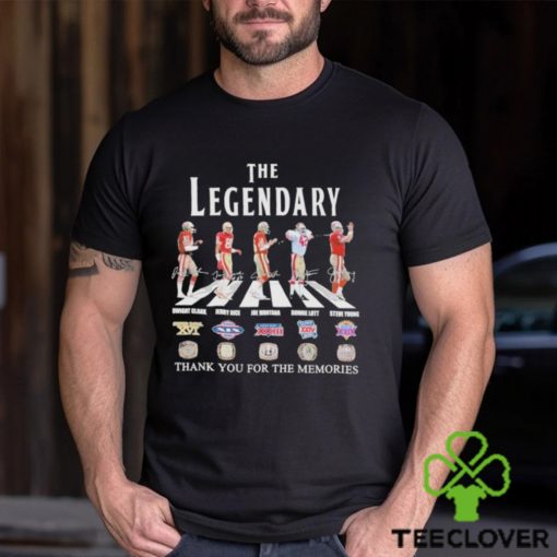 Official The Legendary Abbey Road Thank You For The Memories Signatures Shirt