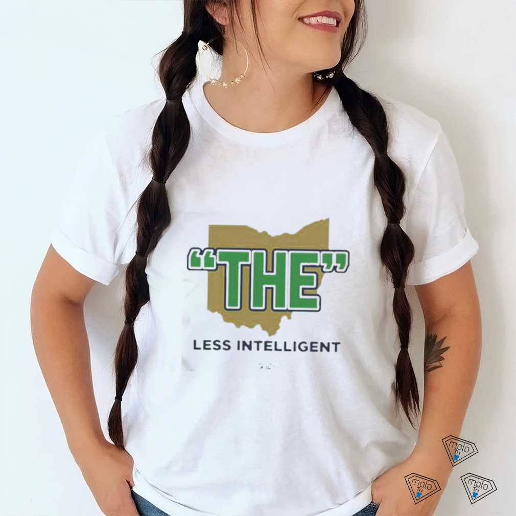 Official The Less Intelligent Gift Shirt Official The Less Intelligent Gift Shirt