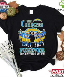 Official The Los Angeles Chargers Forever, Not Just When We Win Signatures T shirts