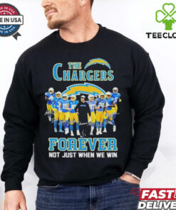 Official The Los Angeles Chargers Forever, Not Just When We Win Signatures T shirts