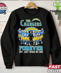 Official The Los Angeles Chargers Forever, Not Just When We Win Signatures T shirts