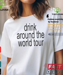 Official The Lost Bros Drink Around The World Tour Brat Summer t shirt