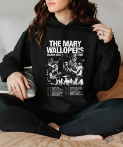 Official The Mary Wallopers Irish Rock N Roll 2025 Uk Tour Poster Shirt