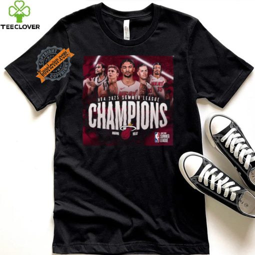 Official The Miami Heat 2k25 summer league champions shirt