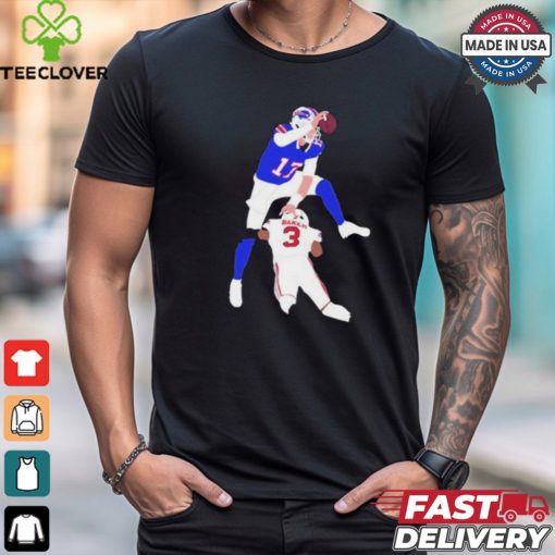 Official The Most Overrated Qb Joshallen And Baker T shirt
