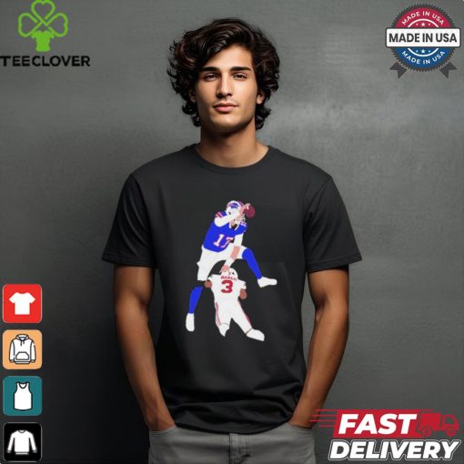 Official The Most Overrated Qb Joshallen And Baker T shirt
