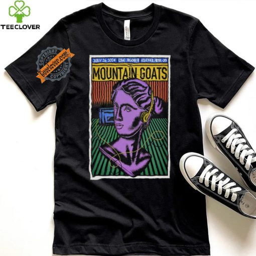 Official The Mountain Goats Agora Theatre in Cleveland OH July 26 2024 Poster shirt