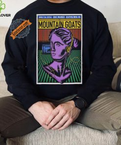 Official The Mountain Goats Agora Theatre in Cleveland OH July 26 2024 Poster shirt