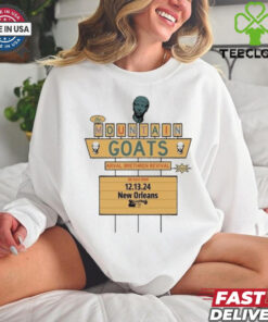 Official The Mountain Goats December 13 2024 Tipitina’s In New Orleans LA Shirt