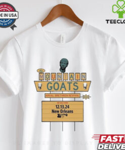 Official The Mountain Goats December 13 2024 Tipitina’s In New Orleans LA Shirt